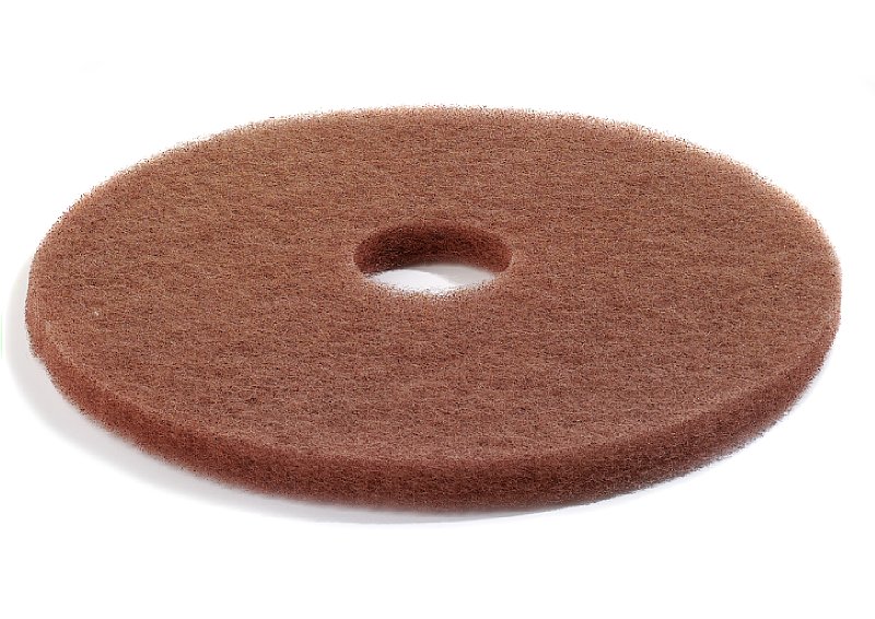 Produktbild Bodenreinigungs-Pads -Hellbraun-, Inhalt: 5 Stück